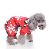 Mascota Navidad Copo de nieve Pingüino Disfraz para Perro