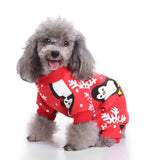 Mascota Navidad Copo de nieve Pingüino Disfraz para Perro
