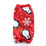 Mascota Navidad Copo de nieve Pingüino Disfraz para Perro