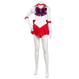 Anime Sailor Moon Hino Rei Uniforme Falda Halloween Carnaval Cosplay Disfraz