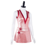Película Sky Rojo Coral Cosplay Disfraz Falda Sensual Halloween Carnaval Traje