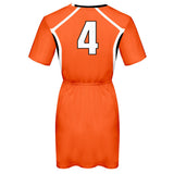Haikyuu!! Nishinoya Yuu Cosplay Vestido de Manga Corta de Verano Cosplay Disfraz
