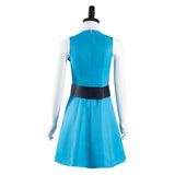 Anime The Powerpuff Girls-Bubbles Cosplay Disfraz Halloween Falda Carnaval