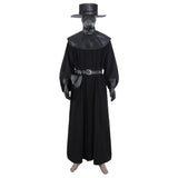 Anime Plague Doctor Steampunk Medieval Traje de uniforme para adultos carnaval Halloween Cosplay Disfraz