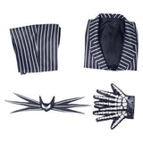 Anime The Nightmare Before Christmas - Jack Skellington Niños Uniforme Cosplay Disfraz Halloween Carnaval Traje Per.