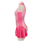 Juwgo Princess Peach Bañador De Mujer Adulto Cosplay Trajes De Disfraces De Halloween Carnaval Fiesta