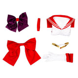 Anime Sailor Moon Hino Rei Uniforme Falda Halloween Carnaval Cosplay Disfraz
