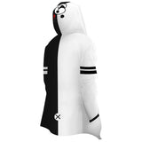Danganronpa Chaqueta con Capucha Monokuma Cosplay Rompevientos Unisex