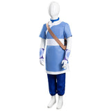 Anime Avatar: the last Airbender Katara Niños Halloween Carnaval Cosplay Disfraz