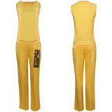Película Guardians Of The Galaxy Vol. 3 Gamora Uniforme De Prisionero Cosplay Disfraz Adulto Trajes Halloween Carnaval Fiesta