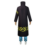 Anime One Piece Trafalgar D. Water Law Cosplay Disfraz Adulto Traje De carnaval Halloween Fiesta