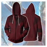 Película Guardians Of The Galaxy Vol. 3 Star Lord Cosplay Sudadera Con Capucha Impreso 3D Chaqueta Halloween Carnaval Fiesta