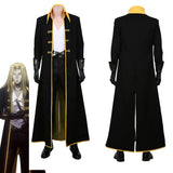 Anime Castlevania Adrian Alucard Tepes Cosplay Disfraz Halloween Carnaval Traje Hombre Per.