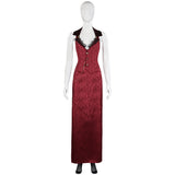 Juego Final Fantasy VII FF7 Remake Scarlett Sensual Cosplay Vestido Falda Disfraz Halloween Carnaval Traje Mujer Per.