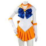 Anime Sailor Moon Minako Aino Uniforme Falda Halloween Carnaval Cosplay Disfraz