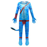 Niños Avatar Jake Cosplay Disfraz Trajes De Una Pieza Traje De Carnaval Halloween Fiesta