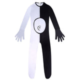 Danganronpa Monokuma Cosplay Zentai Mono de Halloween Mono para Niños