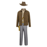 Indiana Jones 5 Indiana Jones Cosplay Disfraz Adulto Traje De Carnaval Halloween Fiesta