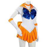 Anime Sailor Moon Minako Aino Uniforme Falda Halloween Carnaval Cosplay Disfraz