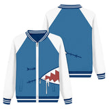 Juego Hololive en Vtuber Gawr Gura Abrigo Sudadera Cosplay Fiesta 3D Impreso Chaqueta