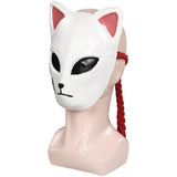 Anime Demon Slayer - Conejo Máscara Mascarada Cosplay Disfraz Halloween Carnaval Fiesta