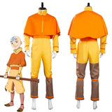 Anime Avatar: The Last Airbender Avatar Aang Accesorios Halloween Carnaval Cosplay Disfraz