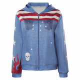Película Doctor Strange 2 Miss America Cosplay Disfraz Sudadera Traje Fiesta Creación Secundaria-disfrazdeptdiadebrujas.com®