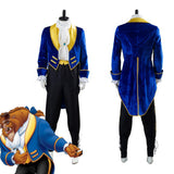 Película Beauty And The Beast Prince Beast Cosplay Disfraz para Adulto Halloween Carnaval Traje