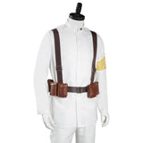 Anime Attack on Titan 4 Marley Eldian Shingeki no Kyojin  Uniforme del ejército blanco Cosplay Disfraz Halloween Carnaval Traje