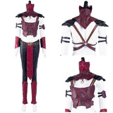Juego Mortal Kombat 10-Mileena Cosplay Disfraz Halloween Carnaval Traje