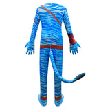 Niños Avatar Jake Cosplay Disfraz Trajes De Una Pieza Traje De Carnaval Halloween Fiesta