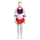Anime Sailor Moon Hino Rei Niños Cosplay Disfraz Halloween Falda Carnaval Traje