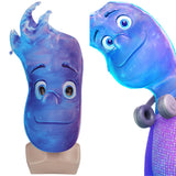 Película Elemental Water Wade Mask Cosplay Látex Máscaras Casco Mascarada Halloween Carnaval Fiesta Accesorios Para Disfraz