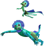 Pixar’s Luca Cartoon Sea Monster Mono Halloween Carnaval para niños Cosplay Disfraz