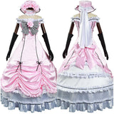Anime Black Butler Ciel Phantomhive Cosplay Disfraz Halloween Falda Carnaval Traje