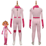 Juego The Super Mario Bros. Movie Peach Cosplay Niños Disfraz Halloween Carnaval Fiesta Disfraz Traje