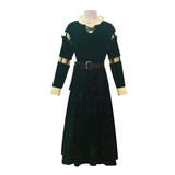 Película Brave Merida Cosplay Disfraz Adulto Traje De Carnaval Halloween Fiesta