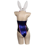 Juego Overwatch OW Dva Bunny Girl Mono Cosplay Disfraz Halloween Carnaval Sensual Traje Mujer Per.