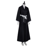 Anime Bleach Kuchiki Rukia Kimono Halloween Carnaval Cosplay Disfraz