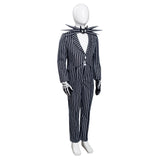 Anime The Nightmare Before Christmas - Jack Skellington Niños Uniforme Cosplay Disfraz Halloween Carnaval Traje Per.