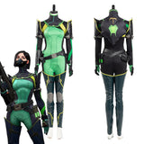 Juego Valorant Viper Mono Cosplay Disfraz Halloween Carnaval Traje