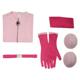 Juego The Super Mario Bros. Movie Peach Cosplay Niños Disfraz Halloween Carnaval Fiesta Disfraz Traje