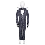 Anime The Nightmare Before Christmas - Jack Skellington Niños Uniforme Cosplay Disfraz Halloween Carnaval Traje Per.
