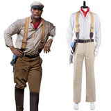 Anime Jungle Cruise- Frank Wolff Cosplay disfraz Camisa pantalón Halloween Carnaval Traje
