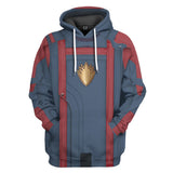 Película Guardians of the Galaxy Vol. 3 Star Lord Cosplay Sudadera Con Capucha Pantalones Adulto Impreso 3D Streetwear Pullover