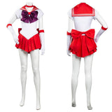 Anime Sailor Moon Hino Rei Uniforme Falda Halloween Carnaval Cosplay Disfraz