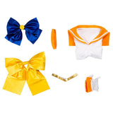 Anime Sailor Moon Minako Aino Uniforme Falda Halloween Carnaval Cosplay Disfraz