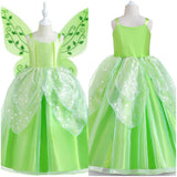 Película Peter Pan & Wendy Tinker Bell Cosplay Disfraz Vestido Halloween Carnaval Fiesta Niñas Disfraz Traje