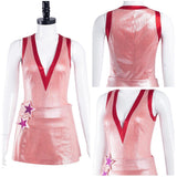 Película Sky Rojo Coral Cosplay Disfraz Falda Sensual Halloween Carnaval Traje