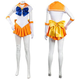 Anime Sailor Moon Minako Aino Uniforme Falda Halloween Carnaval Cosplay Disfraz